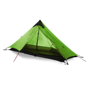 Ultralight 1-Person Backpacking Tent with Double Layer for 4-Season Camping