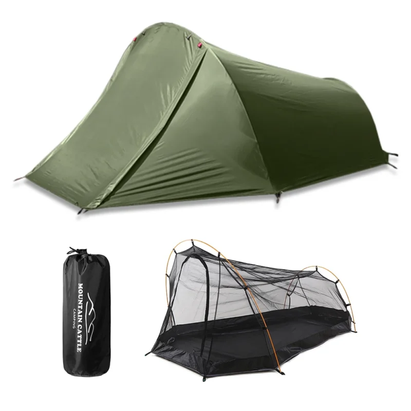 Ultralight Waterproof 2-Person Tent with Oxford Material for Hiking Camping and Outdoor Adventures