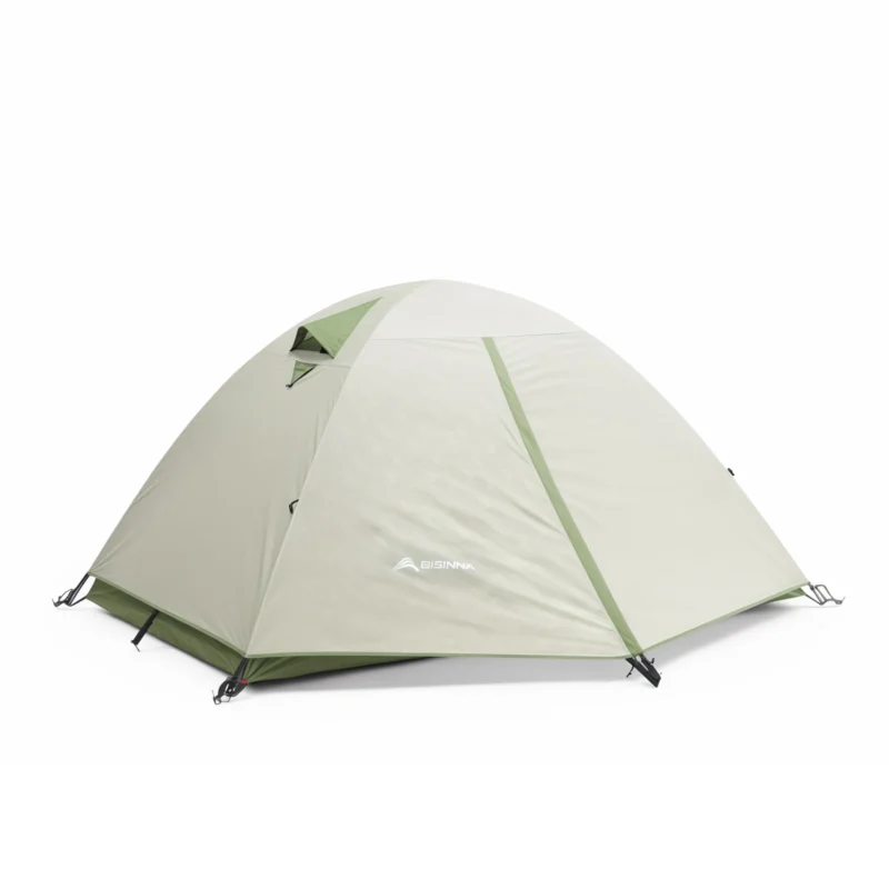 Ultralight Double Layer 2-Person Backpacking Tent with Aluminum Poles for Hiking and Camping - Image 7