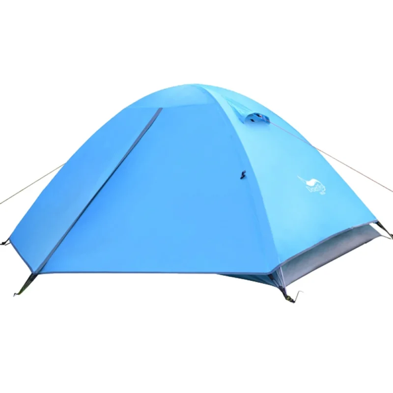 Ultralight Double Layer 2-Person Backpacking Tent with Aluminum Poles for Hiking Camping Adventures - Image 9