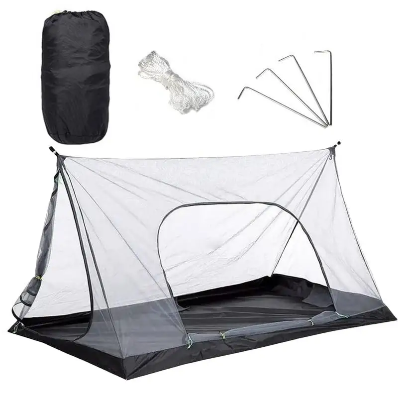 Ultralight single wall tent design showing minimalist construction for weight savings
