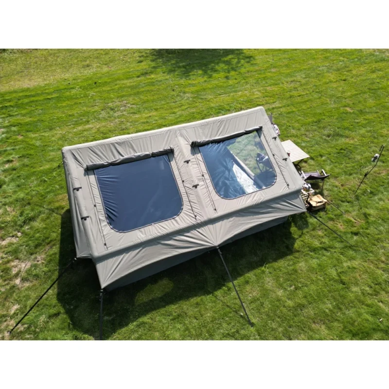 Extra Large 6-12 Person Family Camping Tent Waterproof Double Layer with Two Bedrooms for Outdoor Adventures - Image 2