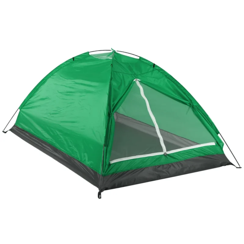 Ultralight Oxford 2-Person Camouflage Camping Tent with Aluminum Poles for Outdoor Adventures - Image 8
