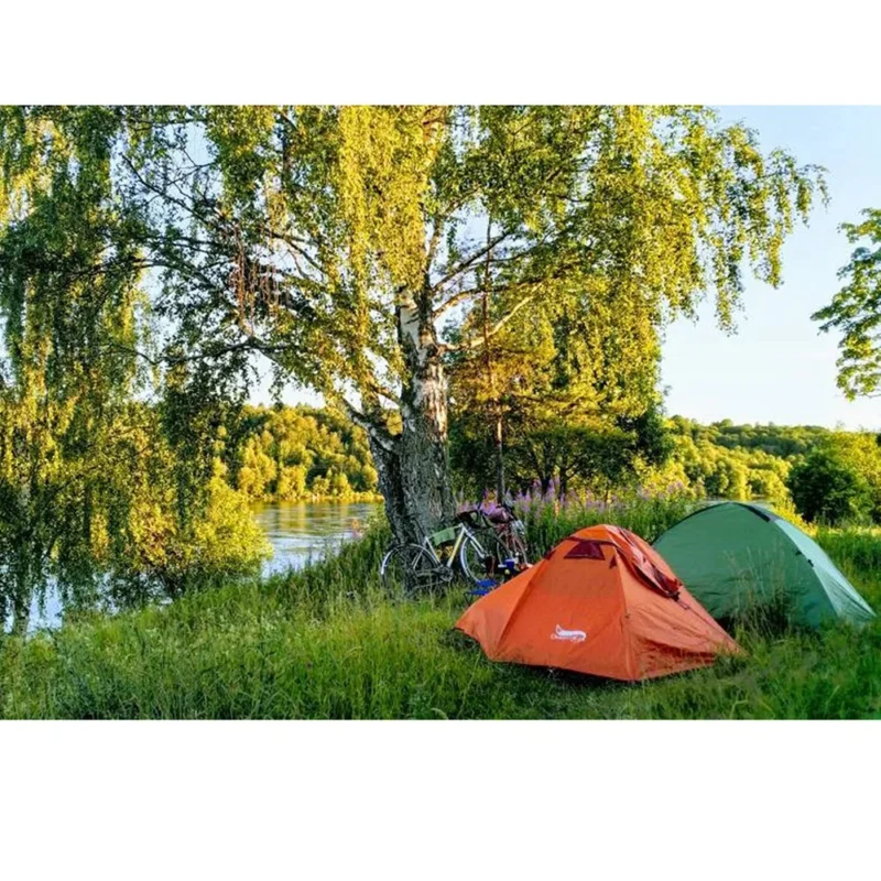 Ultralight Waterproof 2-Person Dome Tent with Double Layer for 3-Season Backpacking and Hiking - Image 6