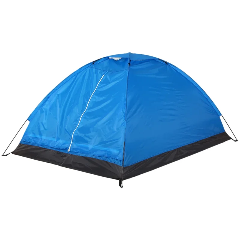 Portable Camouflage 2-Person Camping Tent with Quick Setup for Outdoor Adventures - Image 3
