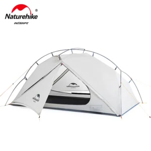 Ultralight Waterproof 2-Person Dome Tent with Aluminum Poles for 4-Season Hiking