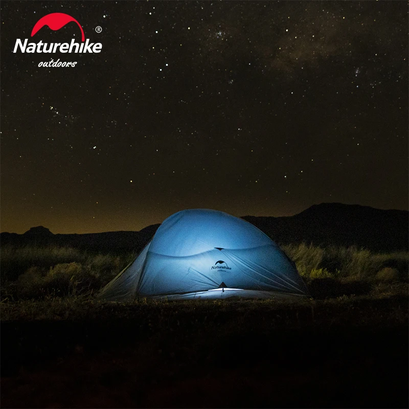 Ultralight double layer backpacking tent for two-person adventures