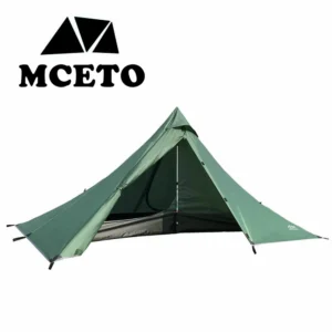 Ultralight Single Person 4-Season Backpacking Tent with Vestibule and Double Layer for Outdoor Adventures