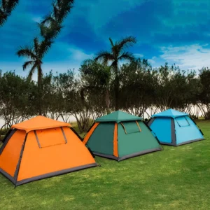 Pop-Up Waterproof 3-4 Person Camping Tent with Instant Setup for Outdoor Adventures