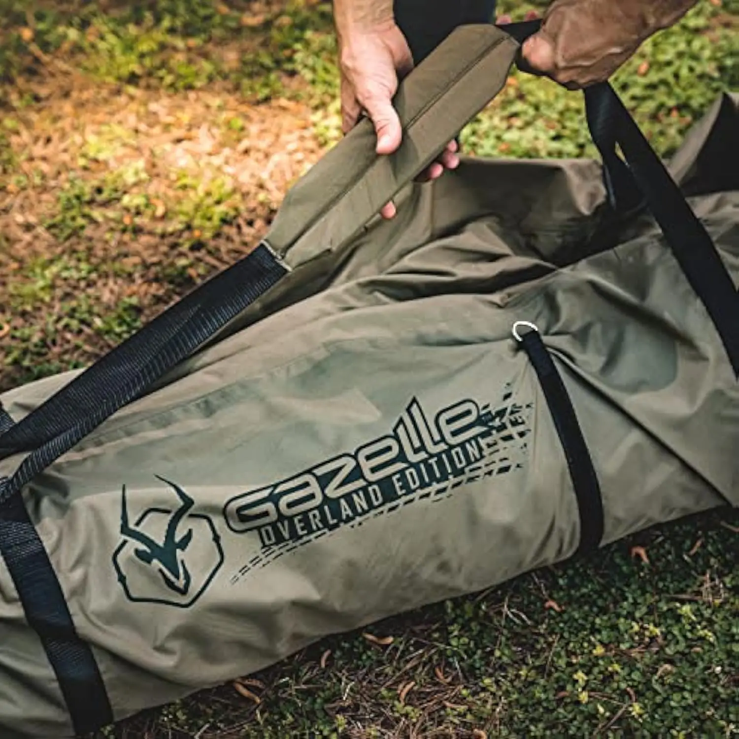 Compact two-person tent that packs down small for backpacking adventures