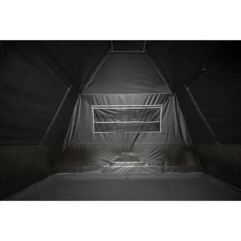 Spacious Dark Rest Cabin Tent with Skylight Panels for Family Camping 6-Person - Image 4