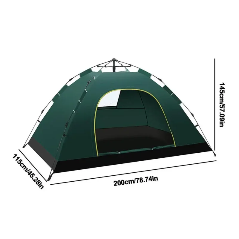 Ultralight Waterproof 2-Person Backpacking Tent with Quick Setup for 3-Season Outdoor Hiking - Image 7
