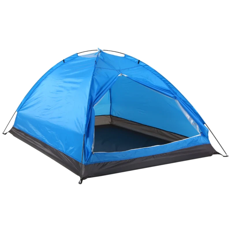 Ultralight Oxford 2-Person Camouflage Camping Tent with Aluminum Poles for Outdoor Adventures - Image 7