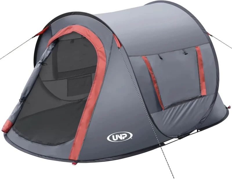 Instant Automatic Pop-Up 2-Person Camping Tent with Dual Doors for Beach and Hiking Adventures - Image 8