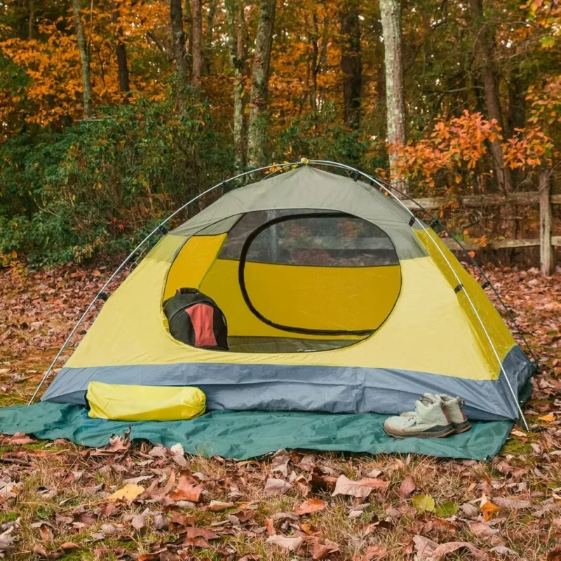 Ultralight Waterproof 2-Person Camping Tent with Aluminum Frame Double Layer for 4-Season Adventures - Image 4