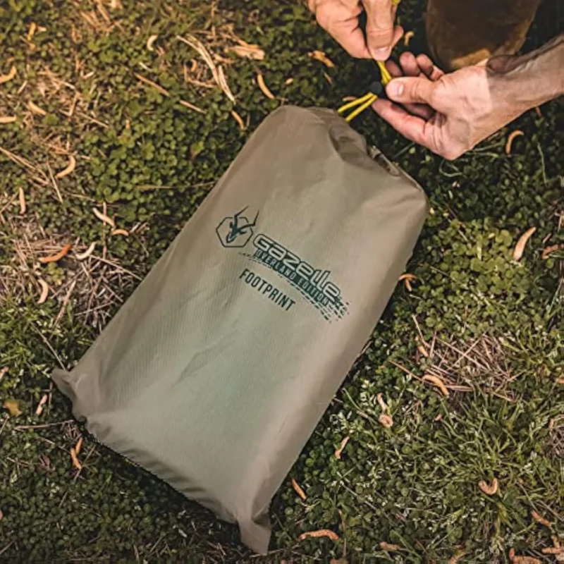 Compact Two-Person Cotton Hub Tent with 90-Second Setup & UV Protection for All-Terrain Camping - Image 6