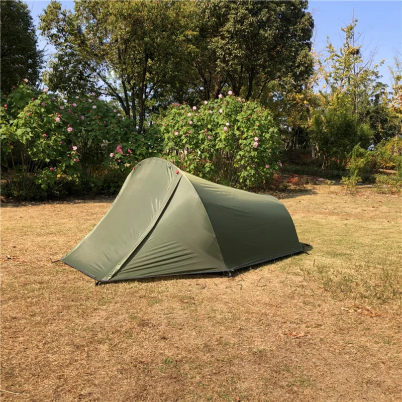 Ultralight Waterproof 2-Person Tent with Oxford Material for Hiking Camping and Outdoor Adventures - Image 2