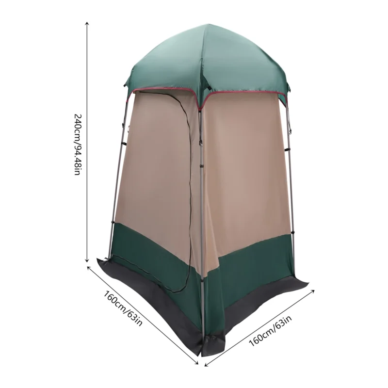 Automatic Pop-Up 4-Person Family Camping Tent with Waterproof 1500MM Coating for Outdoor Adventures - Image 2