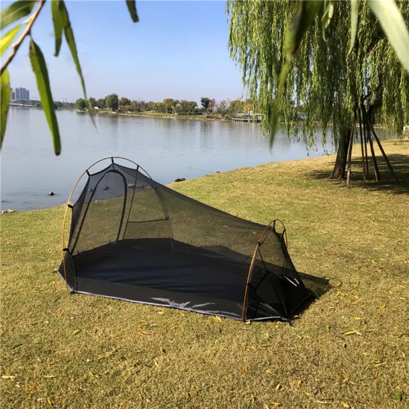 Ultralight Waterproof 2-Person Tent with Oxford Material for Hiking Camping and Outdoor Adventures - Image 4