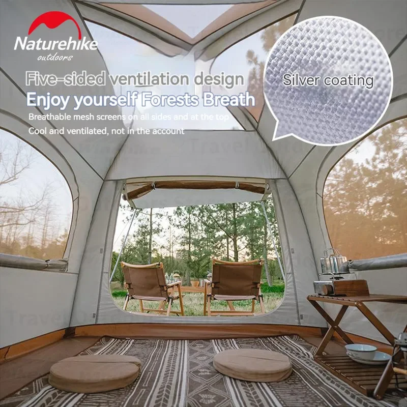 Different dome tent models offer varying actual capacities despite similar ratings