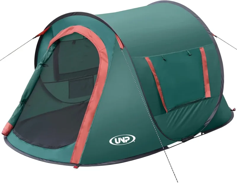 Instant Automatic Pop-Up 2-Person Camping Tent with Dual Doors for Beach and Hiking Adventures - Image 9