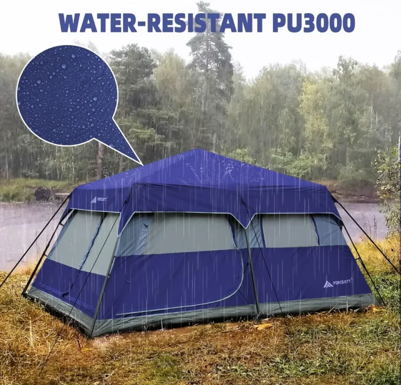 Ultralight 2-Person Dome Tent with Removable Rain Fly for 4-Season Backpacking and Camping - Image 6