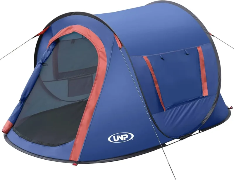 Instant Automatic Pop-Up 2-Person Camping Tent with Dual Doors for Beach and Hiking Adventures - Image 7