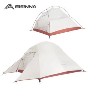 Ultralight Waterproof 2-Person Backpacking Tent with Double Layer for 3-Season Hiking