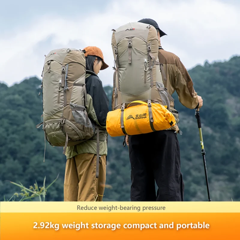 Professional 4-Season 2-Person Double Layer Aluminum Tent with Snow Skirt for Backpacking Hiking - Image 6