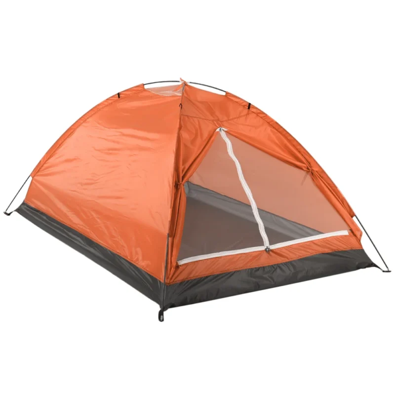 Ultralight Oxford 2-Person Camouflage Camping Tent with Aluminum Poles for Outdoor Adventures - Image 11