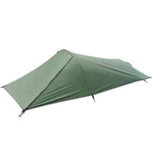 Ultralight Single Person Camping Tent with Aluminum Poles for 3-Season Backpacking Waterproof Design