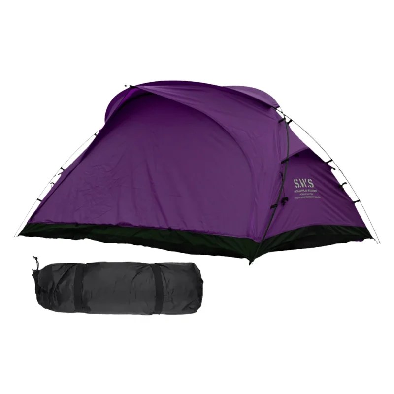 Ultralight Waterproof 2-Person Trekking Tent with Aluminum Poles for Three-Season Adventures - Image 13