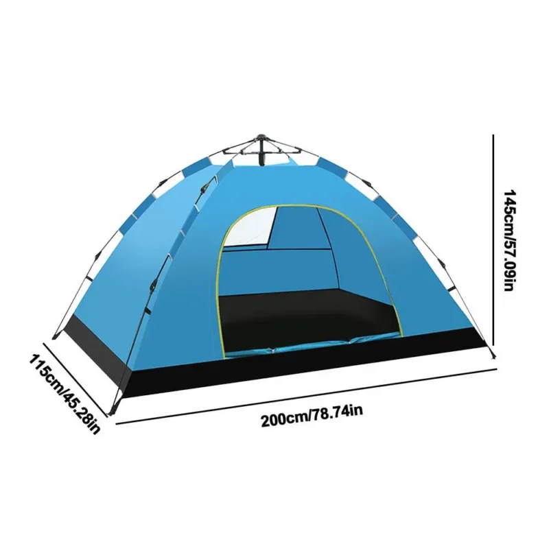 Ultralight Waterproof 2-Person Backpacking Tent with Quick Setup for 3-Season Outdoor Hiking - Image 8