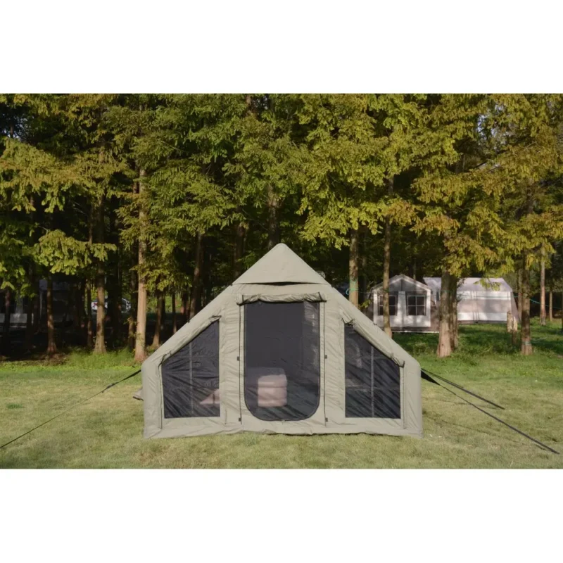 Extra Large 6-12 Person Family Camping Tent Waterproof Double Layer with Two Bedrooms for Outdoor Adventures - Image 3