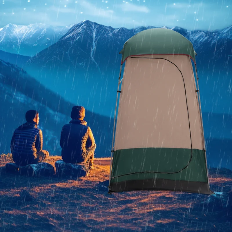 Automatic Pop-Up 4-Person Family Camping Tent with Waterproof 1500MM Coating for Outdoor Adventures - Image 4