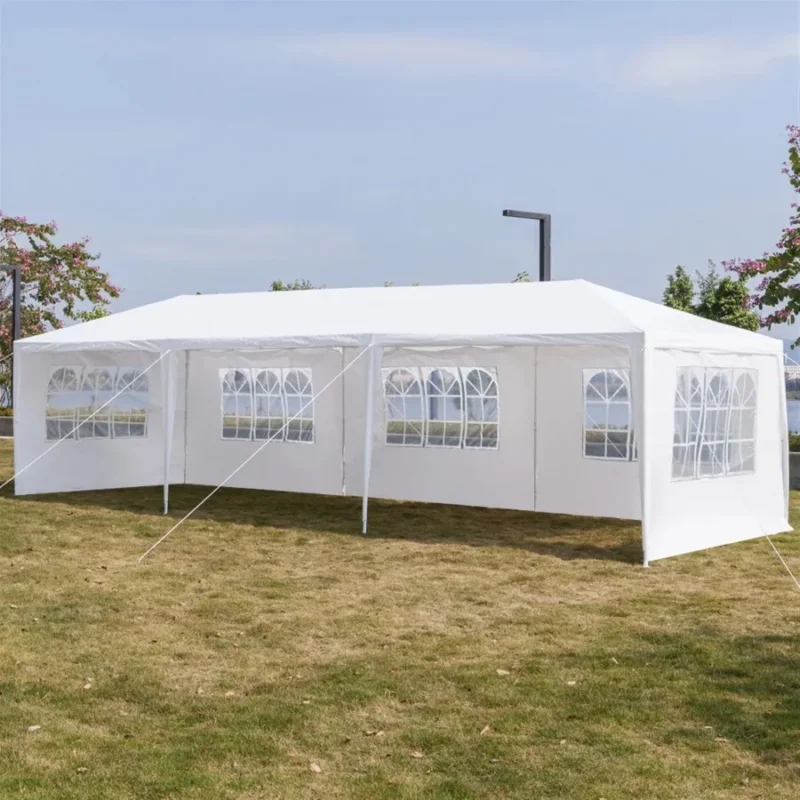 Premium 3×9m Five-Sided Waterproof Event Canopy with Spiral Tubes for Outdoor Gatherings - Image 6