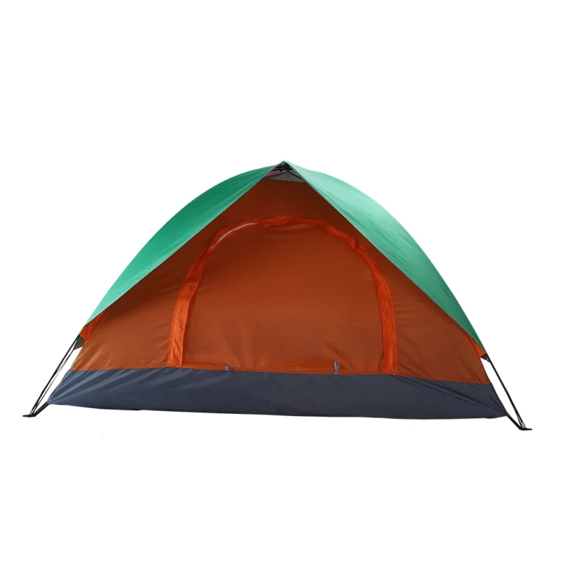 Double Layer Dome 2-Person Camping Tent with Carbon Fiber Poles for Outdoor Adventures