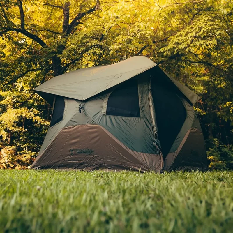 Ultralight Pop-Up 2-Person Camping Hub Tent with 90-Second Setup for Outdoor Adventures - Image 2