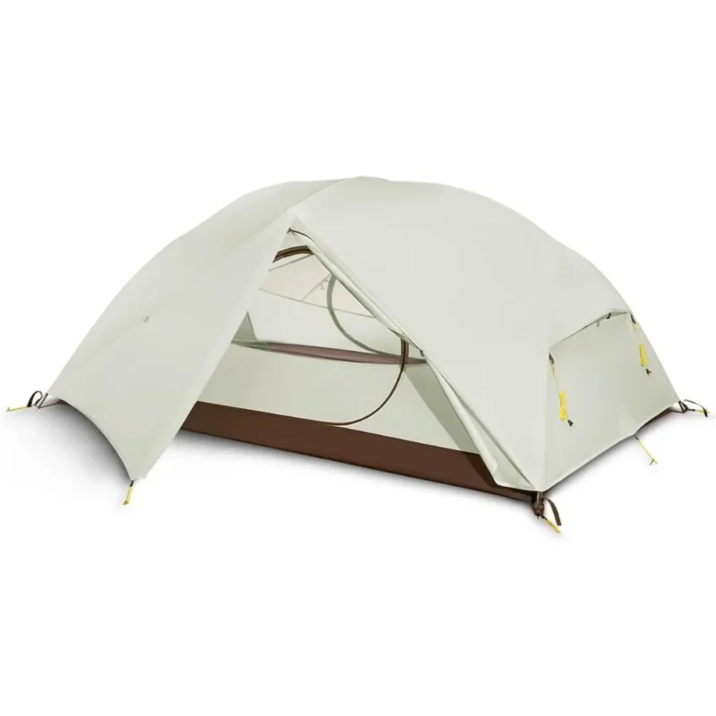 Ultralight 2-Person Backpacking Tent 4LB Waterproof Nylon with Aluminum Poles for 3-Season Hiking - Image 2
